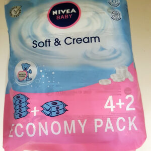 Nivea Chusteczki Baby Soft&Cream 6x63
