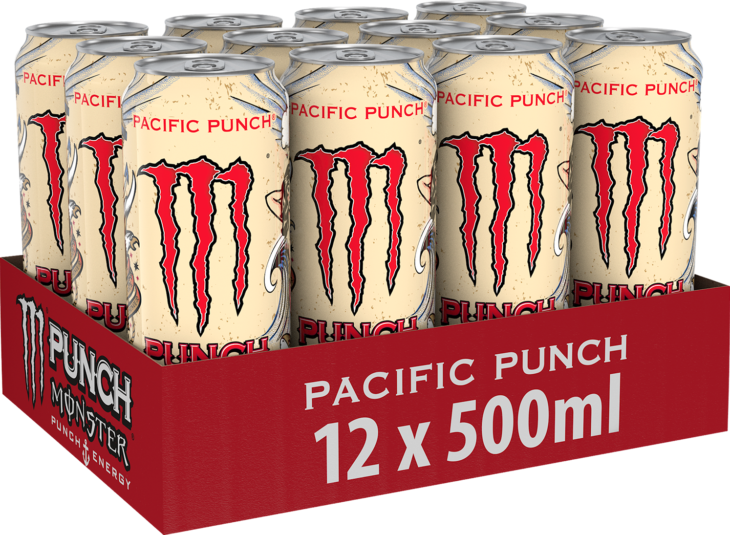 Monster Pacific Punch 500ml - Image 2