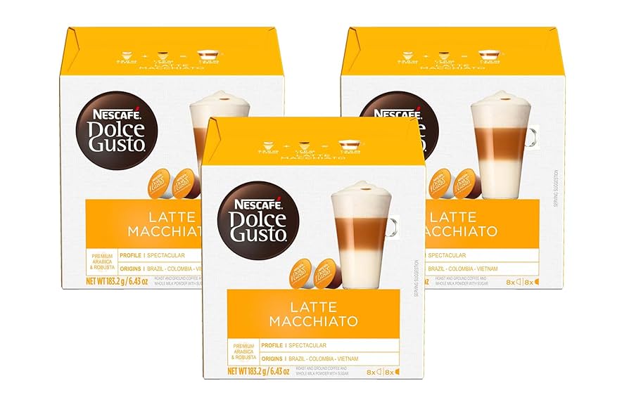 Nescafe Dolce Gusto Latte Macchiato 183.2g - 16 caps - Image 3