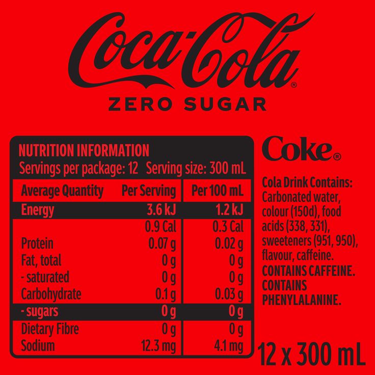 Coca Cola Zero 300ml - Image 3