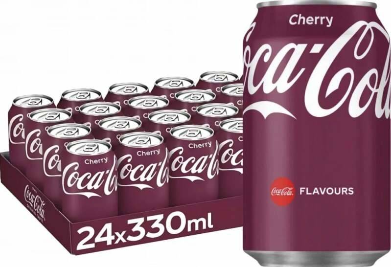 Coca Cola Cherry 330ml - Image 2