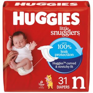 Huggies Disposable Diapers (Extra Care) Size 0