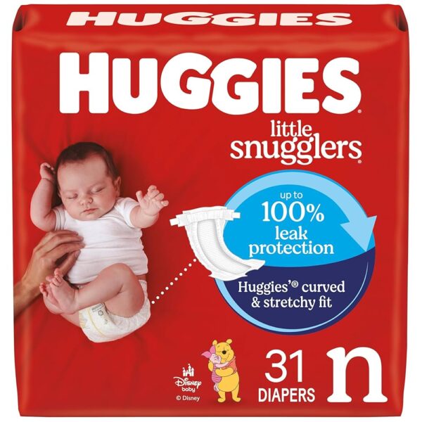 Huggies Disposable Diapers (Extra Care) Size 0